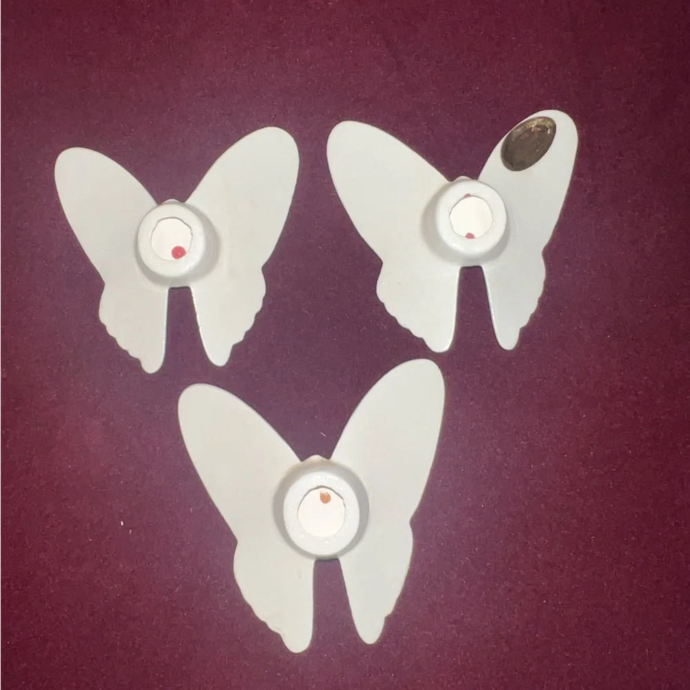 Vintage 70’s Ceramic Butterfly Wall Hangings - Picture 5 of 8